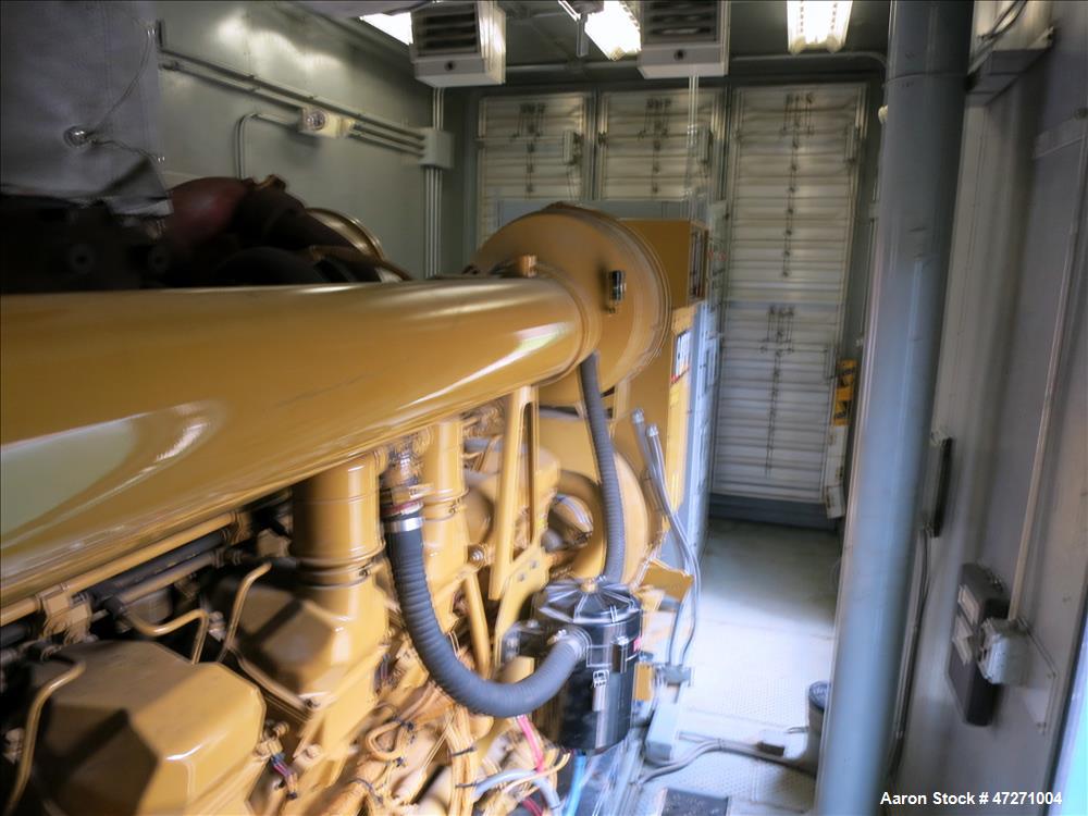 Used Caterpillar 2000 kW standby diesel generator set. CAT 3516B engine