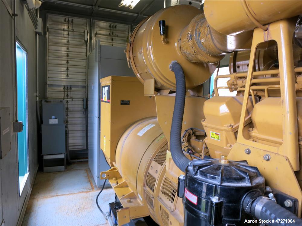 Used Caterpillar 2000 kW standby diesel generator set. CAT 3516B engine
