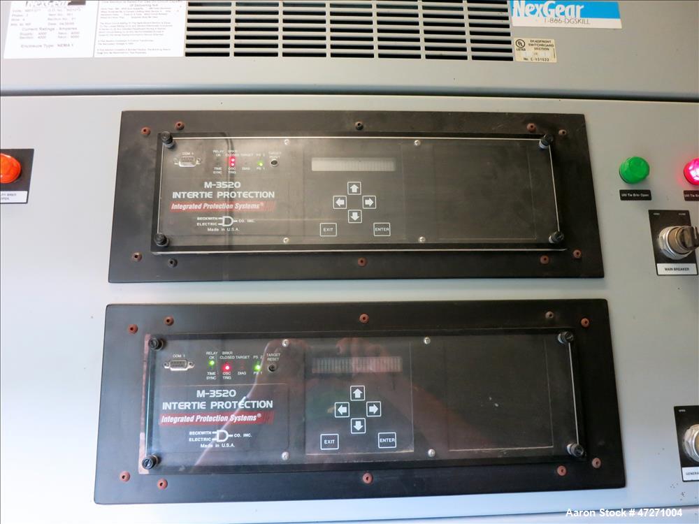 Used Caterpillar 2000 kW standby diesel generator set. CAT 3516B engine