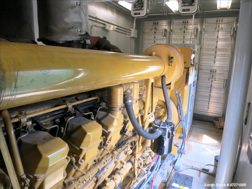 Used CAT 2000 kW diesel generator set. Caterpillar 3516B engine