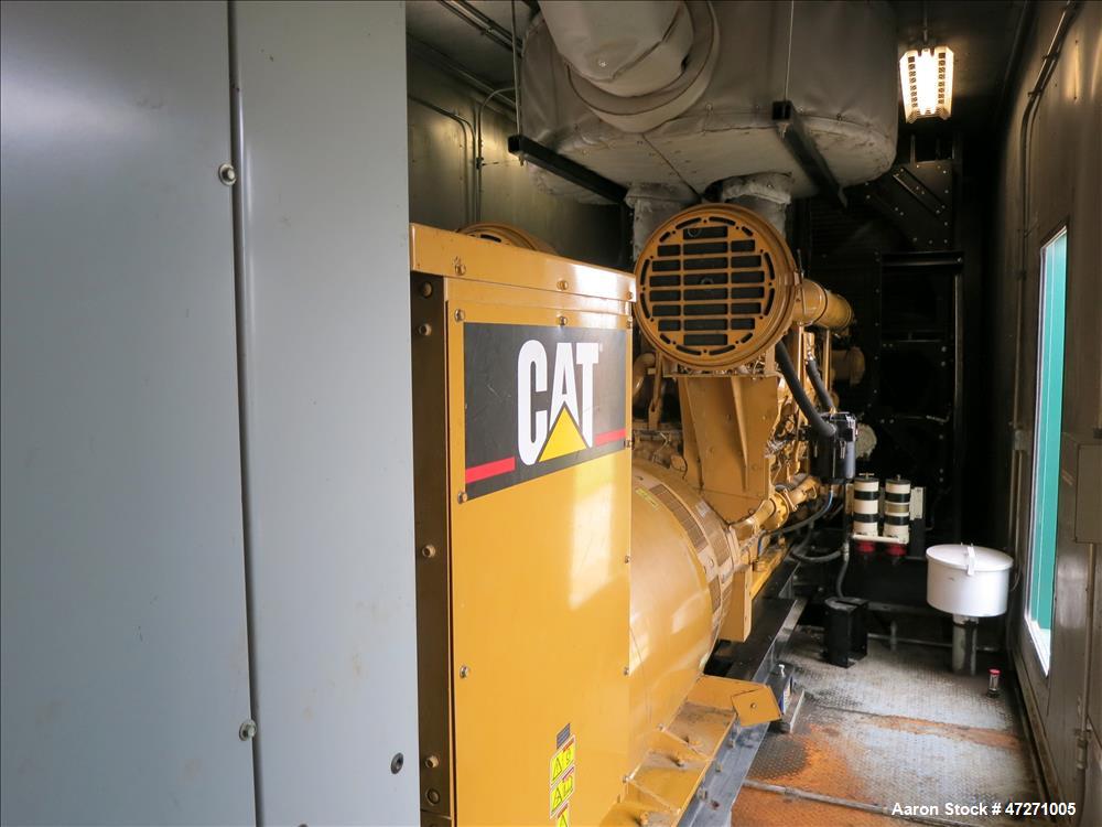 Used CAT 2000 kW diesel generator set. Caterpillar 3516B engine