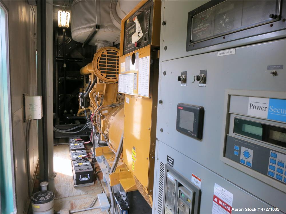 Used CAT 2000 kW diesel generator set. Caterpillar 3516B engine