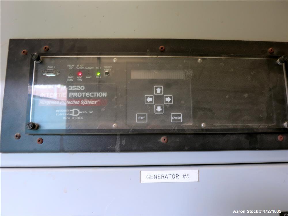Used CAT 2000 kW diesel generator set. Caterpillar 3516B engine