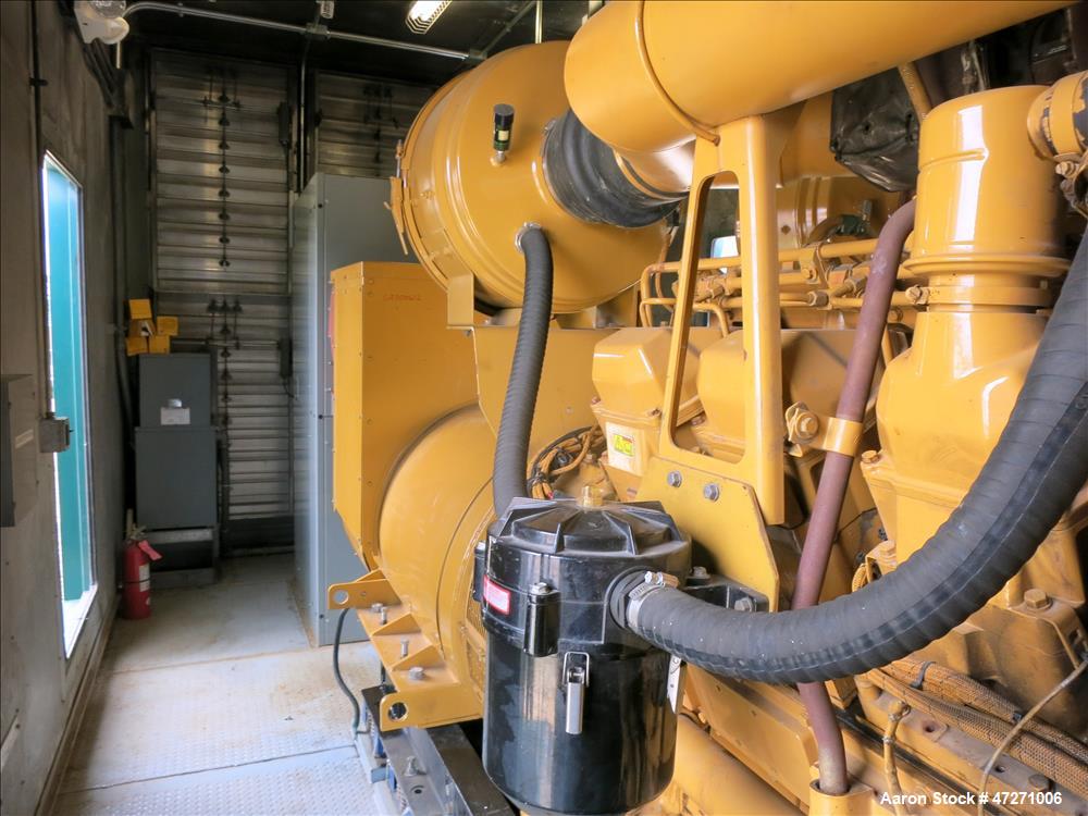 Used CAT 2000 kW diesel generator set. Caterpillar 3516B engine