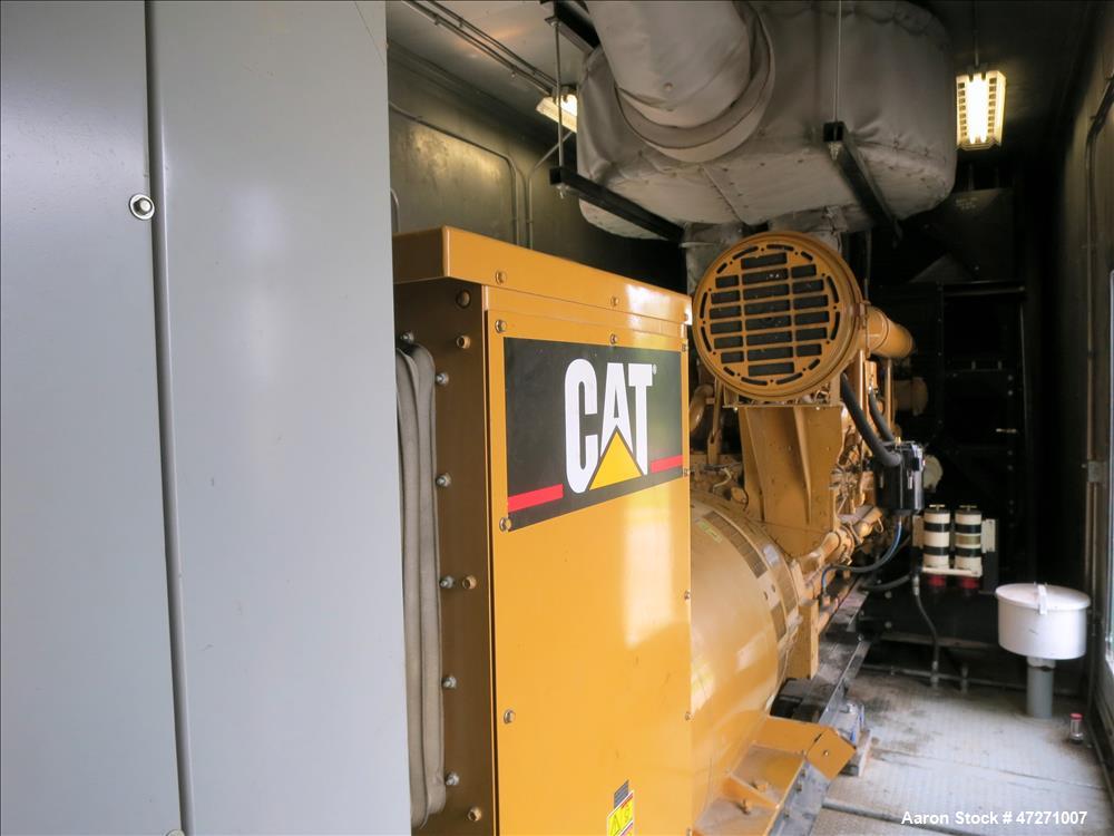 Used CAT 2000 kW diesel generator set. Caterpillar 3516B engine