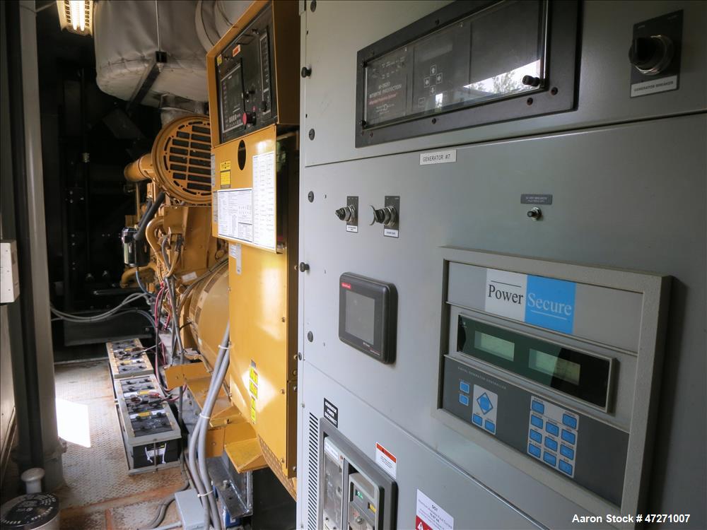 Used CAT 2000 kW diesel generator set. Caterpillar 3516B engine
