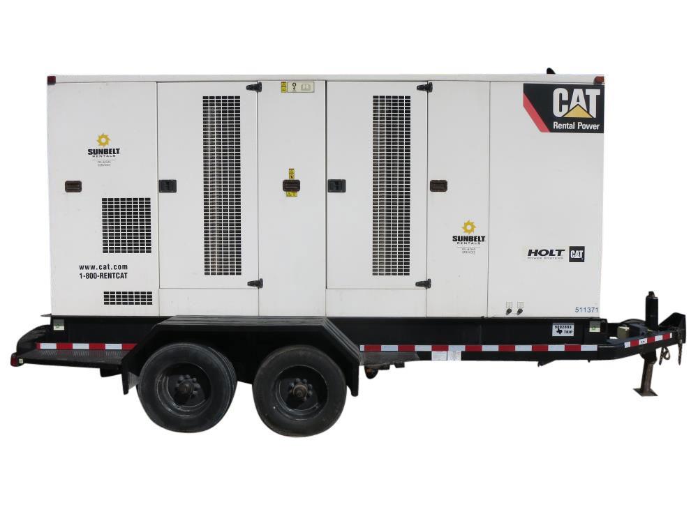 Caterpillar XQ400 Rental Grade Generator, CAT C15 Engine, EPA Tier 3 Emissions