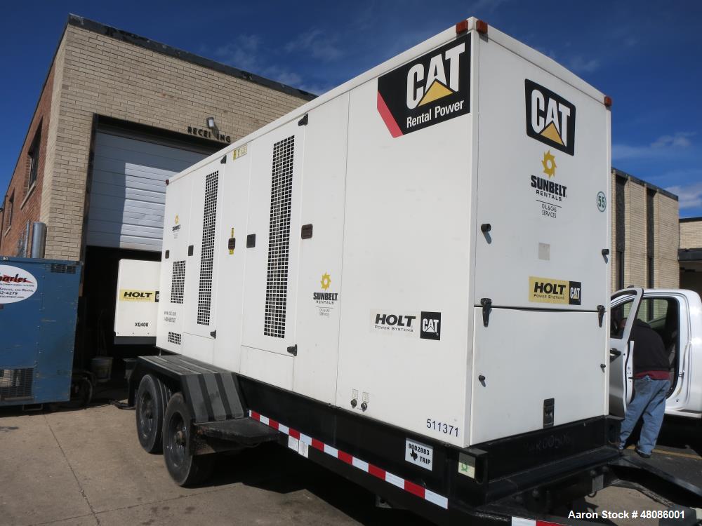Caterpillar XQ400 Rental Grade Generator, CAT C15 Engine, EPA Tier 3 Emissions