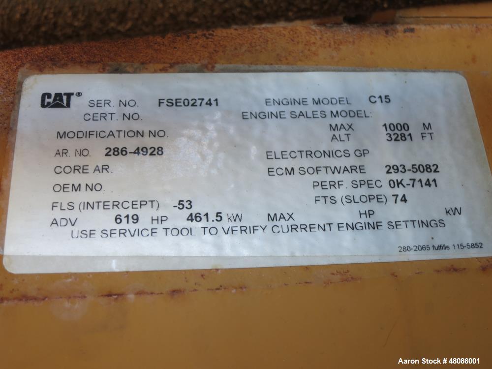 Caterpillar XQ400 Rental Grade Generator, CAT C15 Engine, EPA Tier 3 Emissions