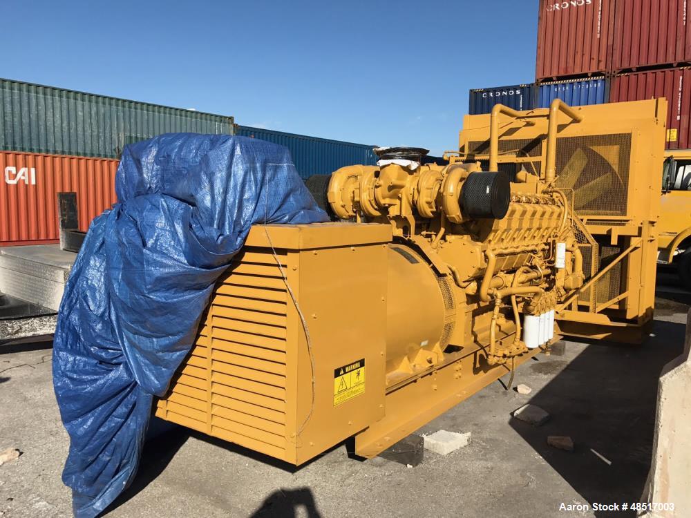 Used Caterpillar 3516 Diesel Generator Set.