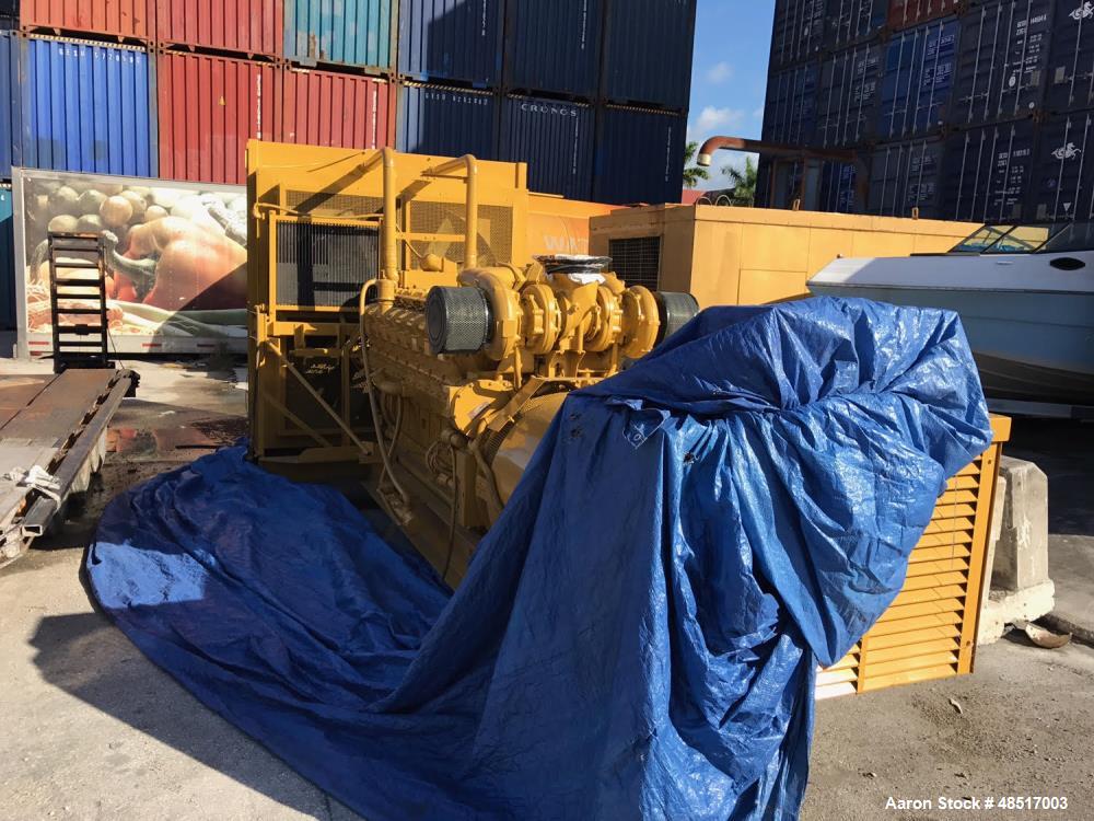 Used Caterpillar 3516 Diesel Generator Set.