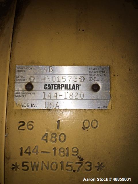 Used- Caterpillar Generator Genset. 1.6 MW.