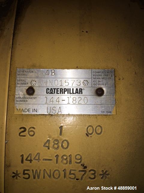 Used Caterpillar Generator Genset. 1.6 MW.