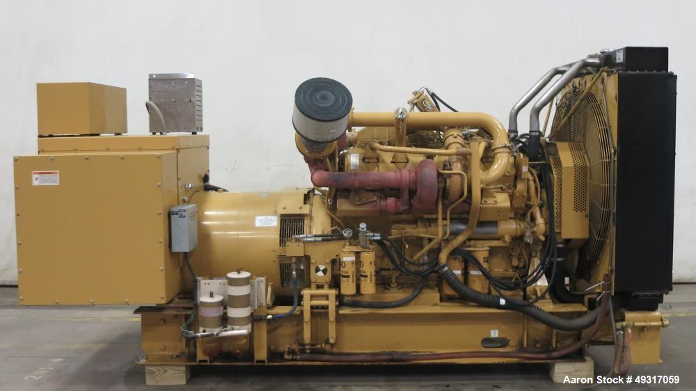 Used Caterpillar 800 kW Diesel Generator Set – CAT 3412 Engine, 1180 HP, 480V, EMCP II+ Controls