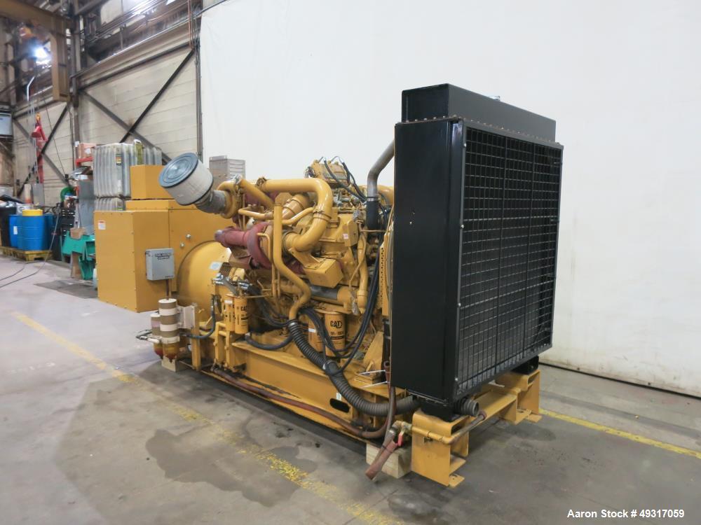 Used Caterpillar 800 kW Diesel Generator Set – CAT 3412 Engine, 1180 HP, 480V, EMCP II+ Controls