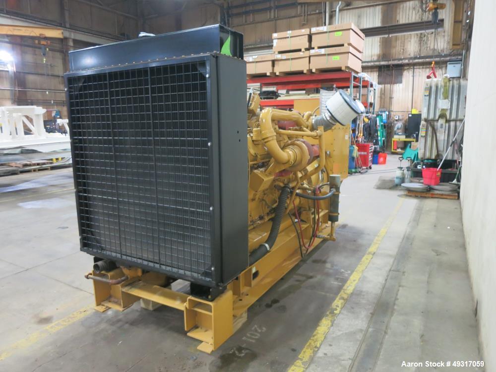Used Caterpillar 800 kW Diesel Generator Set – CAT 3412 Engine, 1180 HP, 480V, EMCP II+ Controls