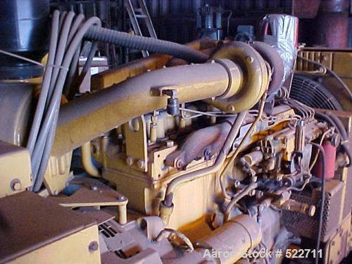 USED: Cat 205 kW prime rating diesel generator set. 3/60/480V.Caterpillar 3306 engine. Model SR-4B generator end arrangementnumber 109-3773. 700 hours. Year 1995.