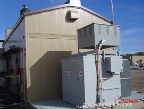 USED: Cat G3516 1400 kW natural gas induction generator set, 3/60/4160V. Engine power 1818 hp. Fuel gas pressure 1.5-5.0 psig. Ignitionsystem Adem 3. Engine speed 1800 rpm. Min methane number 80. NOx...