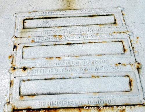 Used Certified Tank & Mfg Double Wall UL142 Fuel Storage Tank, 1500 Gallon, Carbon Steel. Built 2000.
