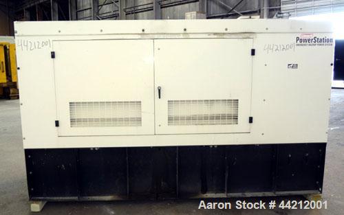 Used- Coleman/Perkins 105 kW standby diesel generator set, model PM5105E42D, SN-8217. 3/60/277/480V. 200 Amp main-line circu...