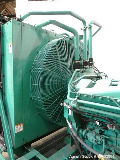 Unused- Cummins 1500 kW standby (1250 kW prime) Diesel Generator Set, model DFLE-5774913, serial #L060002970. Cummins KTA 50-G9 rated 2220 hp @ 1800 rpm, EPA Tier 1, 3/60/480V. PowerCommand digital c...