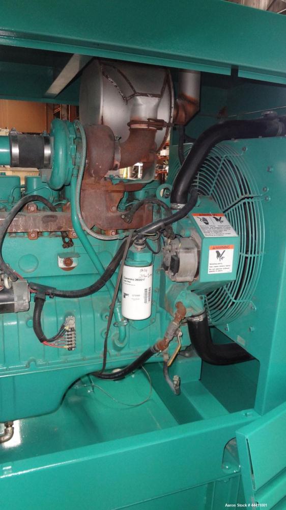Used Cummins 100 kW Standby (90kW prime) Diesel Generator Set, Model 100DGDB, SN-J960620928.  Cummins 6TB5.9-G2 engine rated 166 HP @ 1800 RPM, SN-45425929.  3/60/208V re-connectable to other voltatg...