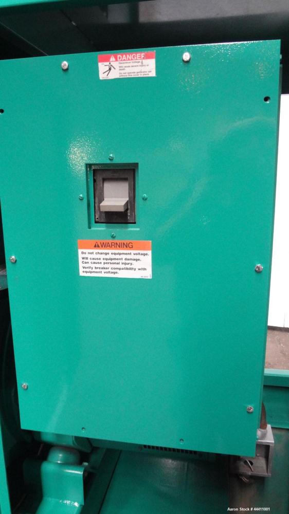 Used Cummins 100 kW Standby (90kW prime) Diesel Generator Set, Model 100DGDB, SN-J960620928.  Cummins 6TB5.9-G2 engine rated 166 HP @ 1800 RPM, SN-45425929.  3/60/208V re-connectable to other voltatg...