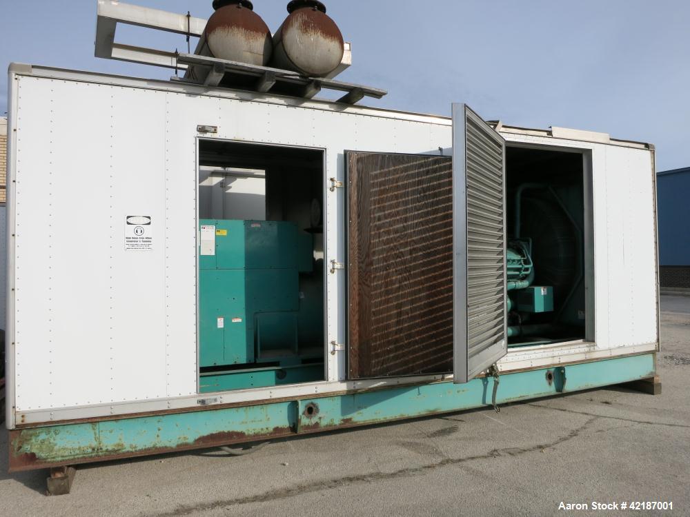 Used Cummins 1250 kW standby diesel generator set, Cummins Model KTA50-G3