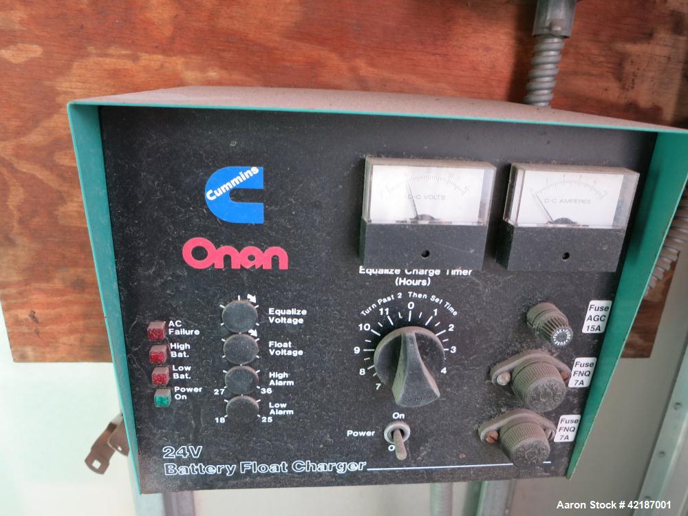 Used Cummins 1250 kW standby diesel generator set, Cummins Model KTA50-G3