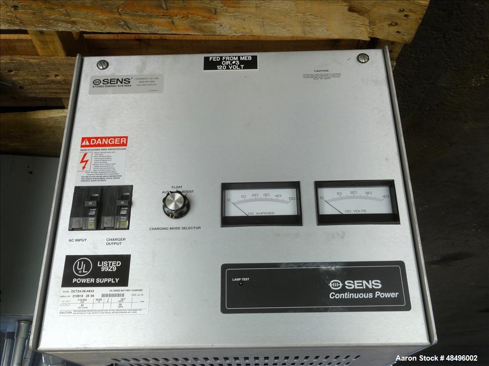 Used Cummins 1250 kW Standby Diesel Generator Set, Model 1250DFLC-5041.