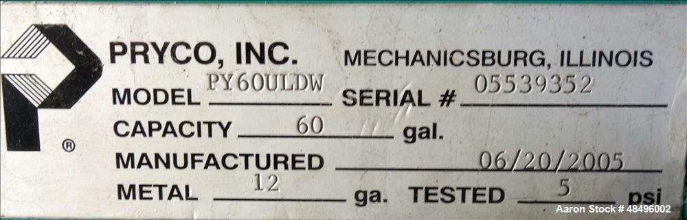 Used Cummins 1250 kW Standby Diesel Generator Set, Model 1250DFLC-5041.