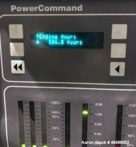 Used Cummins 1250 kW Standby Diesel Generator Set, Model 1250DFLC-5041.