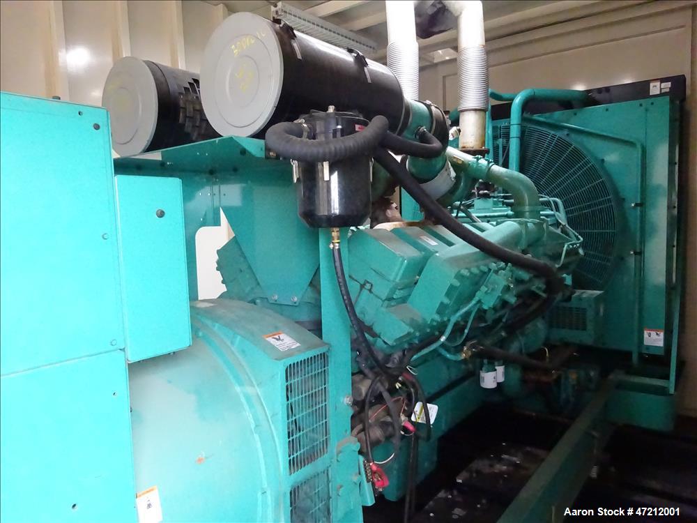 Used- Cummins 1500 kW Diesel Generator 1500 KW.