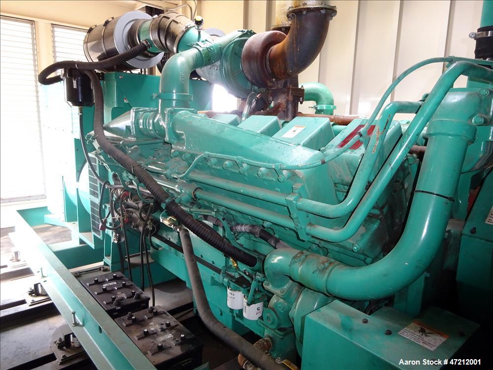 Used- Cummins 1500 kW Diesel Generator 1500 KW.