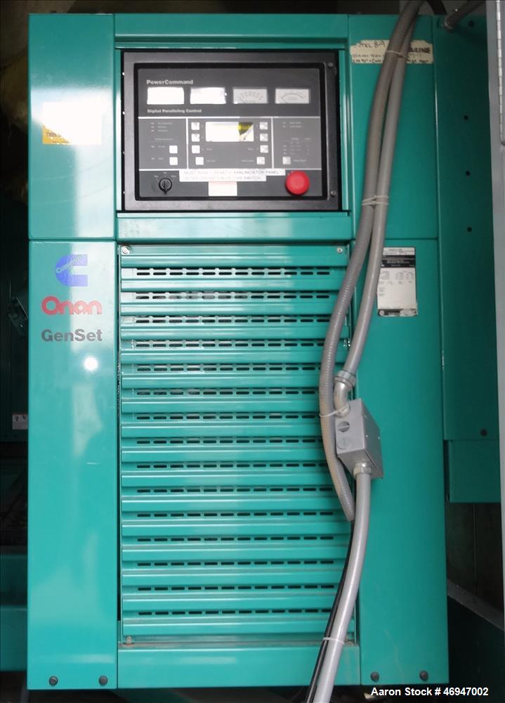 Used Cummins 1500 kW standby (1250kW prime) diesel generator set.