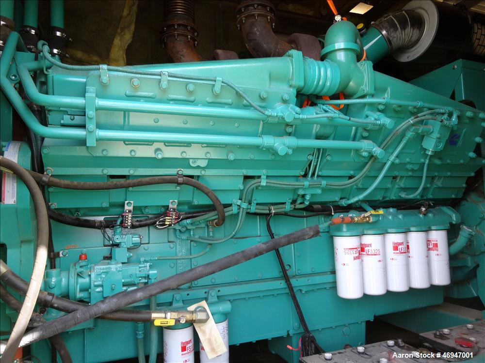 Used- Cummins 1500 kW Diesel Generator Set, Cummins KTA50-G9 Engine.
