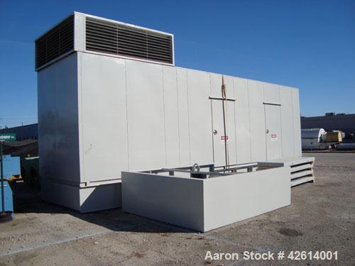 Used Cummins / Onan 1500 kW standby diesel generator set. Cummins model 1500 DFLE SN-I000146270. Cummins model KTA50-G9 engine SN-33146824 rated 2220 hp @ 1800 rpm. 3/60/480V. 2500 Amp main-line circ...