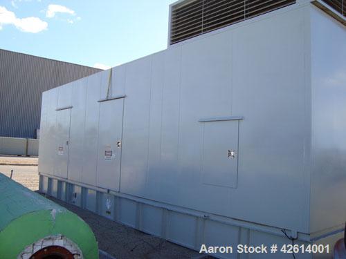 Used Cummins / Onan 1500 kW standby diesel generator set. Cummins model 1500 DFLE SN-I000146270. Cummins model KTA50-G9 engine SN-33146824 rated 2220 hp @ 1800 rpm. 3/60/480V. 2500 Amp main-line circ...