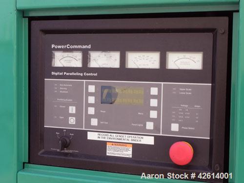 Used Cummins / Onan 1500 kW standby diesel generator set. Cummins model 1500 DFLE SN-I000146270. Cummins model KTA50-G9 engine SN-33146824 rated 2220 hp @ 1800 rpm. 3/60/480V. 2500 Amp main-line circ...