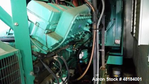 Used Cummins 1500kW diesel generator, model 1500DFMB. Cummins KTTA50-G2 engine