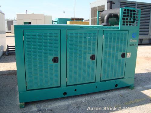 Used Cummins 150 kW Standby (135 kW (Prime) Natural Gas Generator Set, Model 150GGKD, SN-J980810411. Cummins GTA8.3 natural gas engine rated 240 HP at 1800 RPM. 3/60/120/240V, 12 lead reconnectable t...