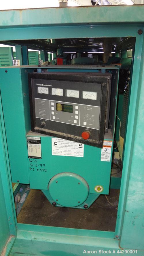 Used Cummins 150 kW Standby (135 kW (Prime) Natural Gas Generator Set, Model 150GGKD, SN-J980810411. Cummins GTA8.3 natural gas engine rated 240 HP at 1800 RPM. 3/60/120/240V, 12 lead reconnectable t...