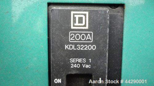 Used Cummins 150 kW Standby (135 kW (Prime) Natural Gas Generator Set, Model 150GGKD, SN-J980810411. Cummins GTA8.3 natural gas engine rated 240 HP at 1800 RPM. 3/60/120/240V, 12 lead reconnectable t...