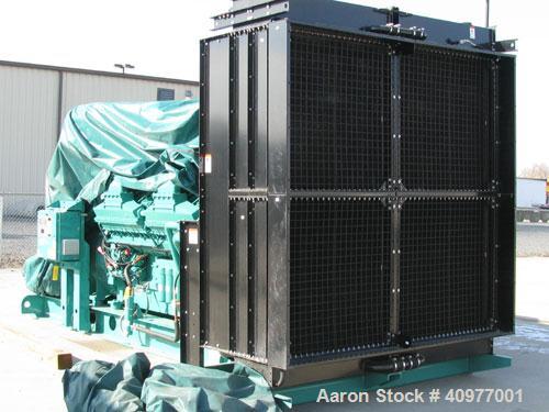 Unused-New Cummins 2000kW Standby Rated Diesel Generator Set, model DQKAB. Cummins model QSK60-G6 diesel engine rated 2922 hp @ 1800 rpm turbocharged, aftercooled . Newage model DQKAB-7221741, 3/60/2...