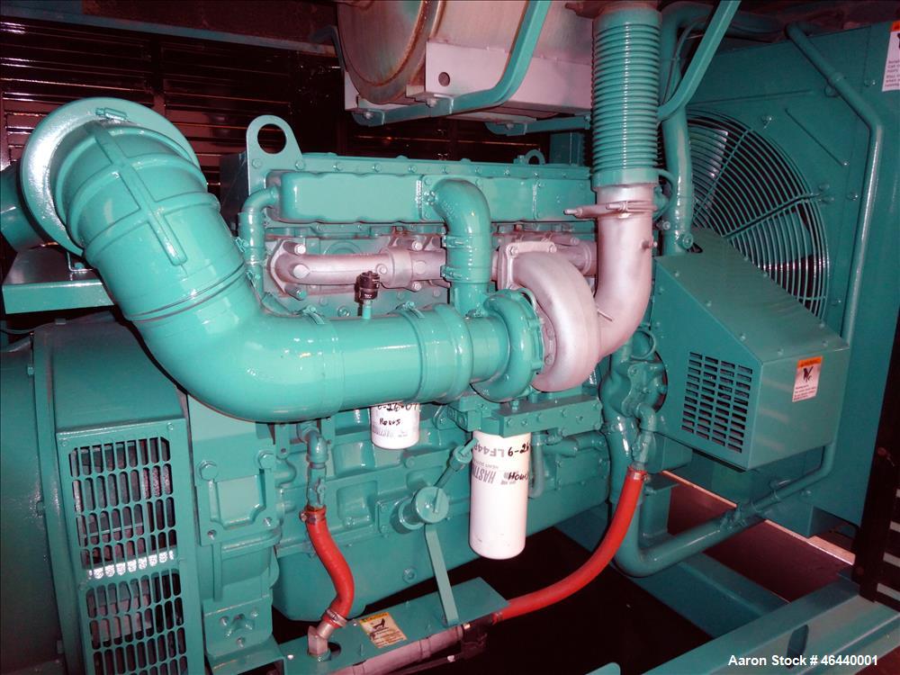 Used Cummins 200 kW standby diesel generator set, model 200 DFAA, SN-B950570226