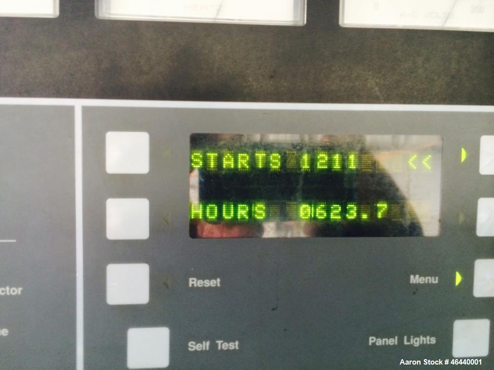 Used Cummins 200 kW standby diesel generator set, model 200 DFAA, SN-B950570226