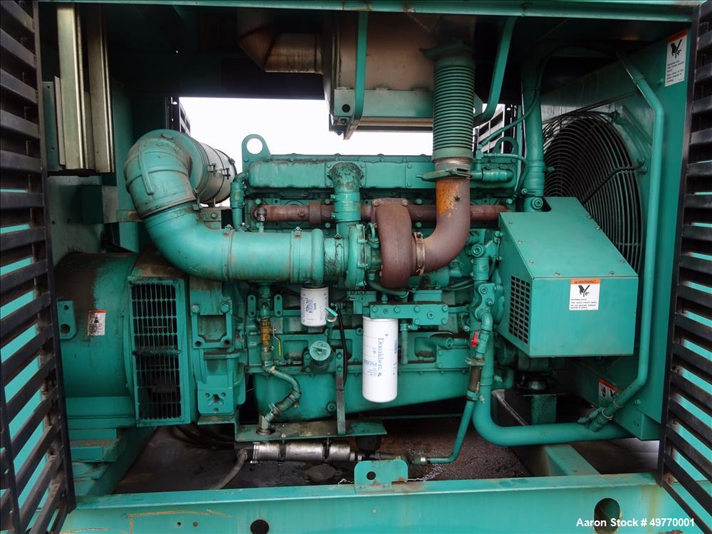 Used Cummins 200 kW Standby Diesel Generator Set, Model 200DFAA