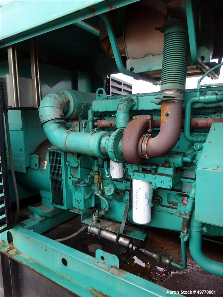 Used Cummins 200 kW Standby Diesel Generator Set, Model 200DFAA