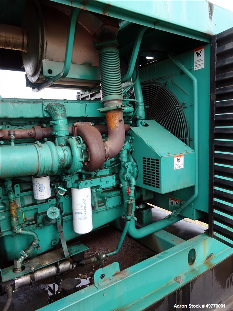 Used Cummins 200 kW Standby Diesel Generator Set, Model 200DFAA
