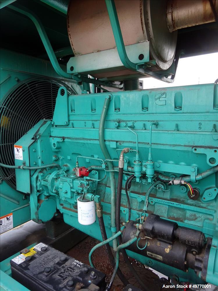 Used Cummins 200 kW Standby Diesel Generator Set, Model 200DFAA